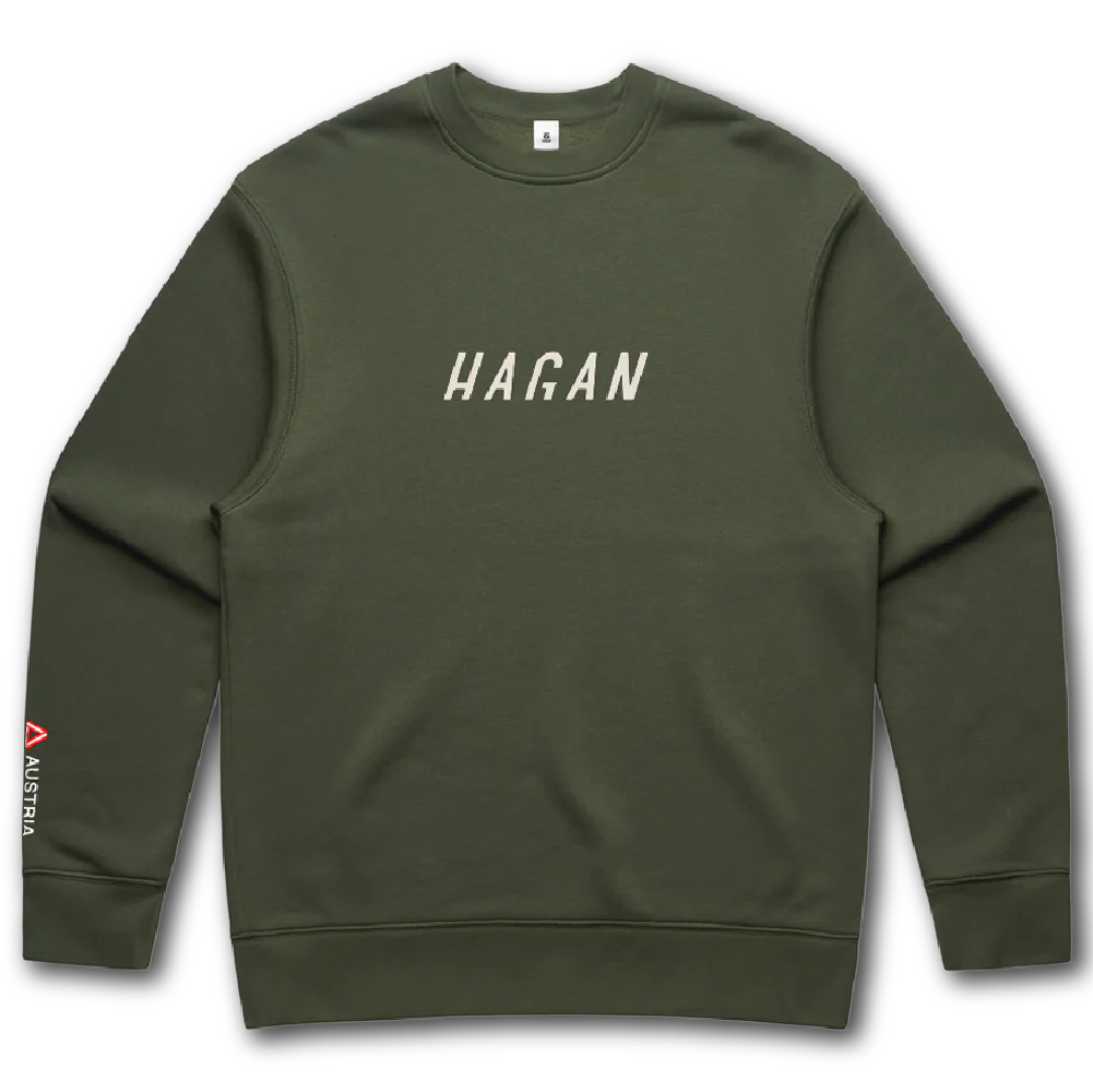 HAGAN Embroidered Crewneck