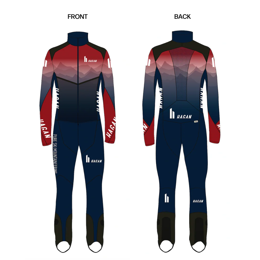 Women's Team HAGAN Skimo Race Suit - Image 3
